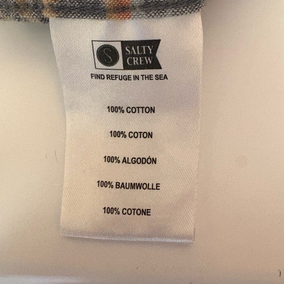 Salty Crew Men's Multicolor Striped Button Down Shirt - Picture 5 of 7